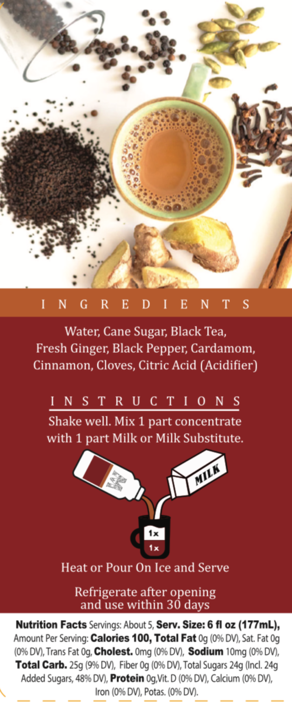 Masala Chai Concentrate