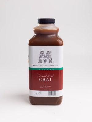 Case of Masala Chai Concentrate - Unsweetened | 32 oz